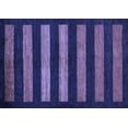 thumbnail image 1 of Ahgly Company Machine Washable Indoor Rectangle Abstract Blue Modern Area Rugs, 7' x 9', 1 of 4