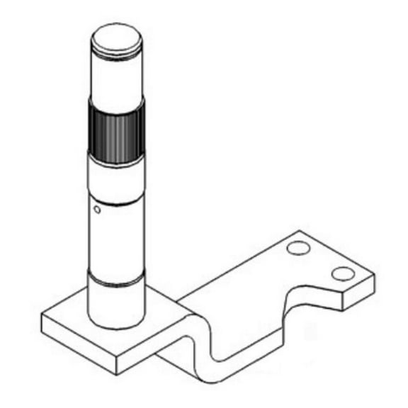 RAParts 532219M92 Center Steering Arm Fits Massey Ferguson Tractor 255 265 275 285