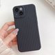 thumbnail image 1 of Funda de teléfono con patrón tejido para iPhone 14, 13, 12, 11 Pro Max, X, XR, XS Max, 7, 8, 14Plus, a prueba de golpes, suave, TPU, cubierta trasera de silicona, 1 of 4