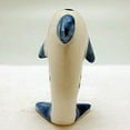 thumbnail image 2 of Ceramic Porcelain Delft Blue Dolphin, 2 of 3