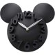 thumbnail image 3 of 2026 Modern 3D Mickey Mouse Clock Super Cute Black Wall Clocks for Disney Fans Kids Nursery School Students, Height: 12 Inch, 3 of 5