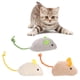 thumbnail image 1 of Juguete de ratón de peluche ANGGREK juguete interactivo para gatitos de gatos de interior, 1 of 8
