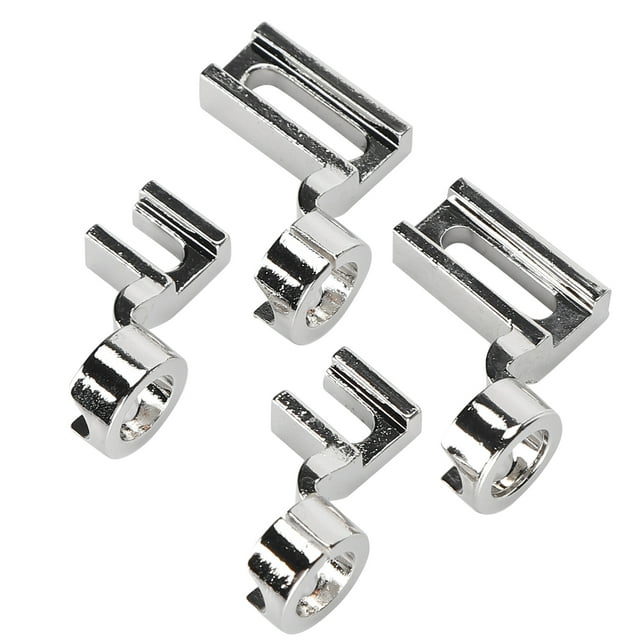 4Pcs Presser Kit de Point Guide Brodé Machine à Coudre Accessoires Pièces de Rechange