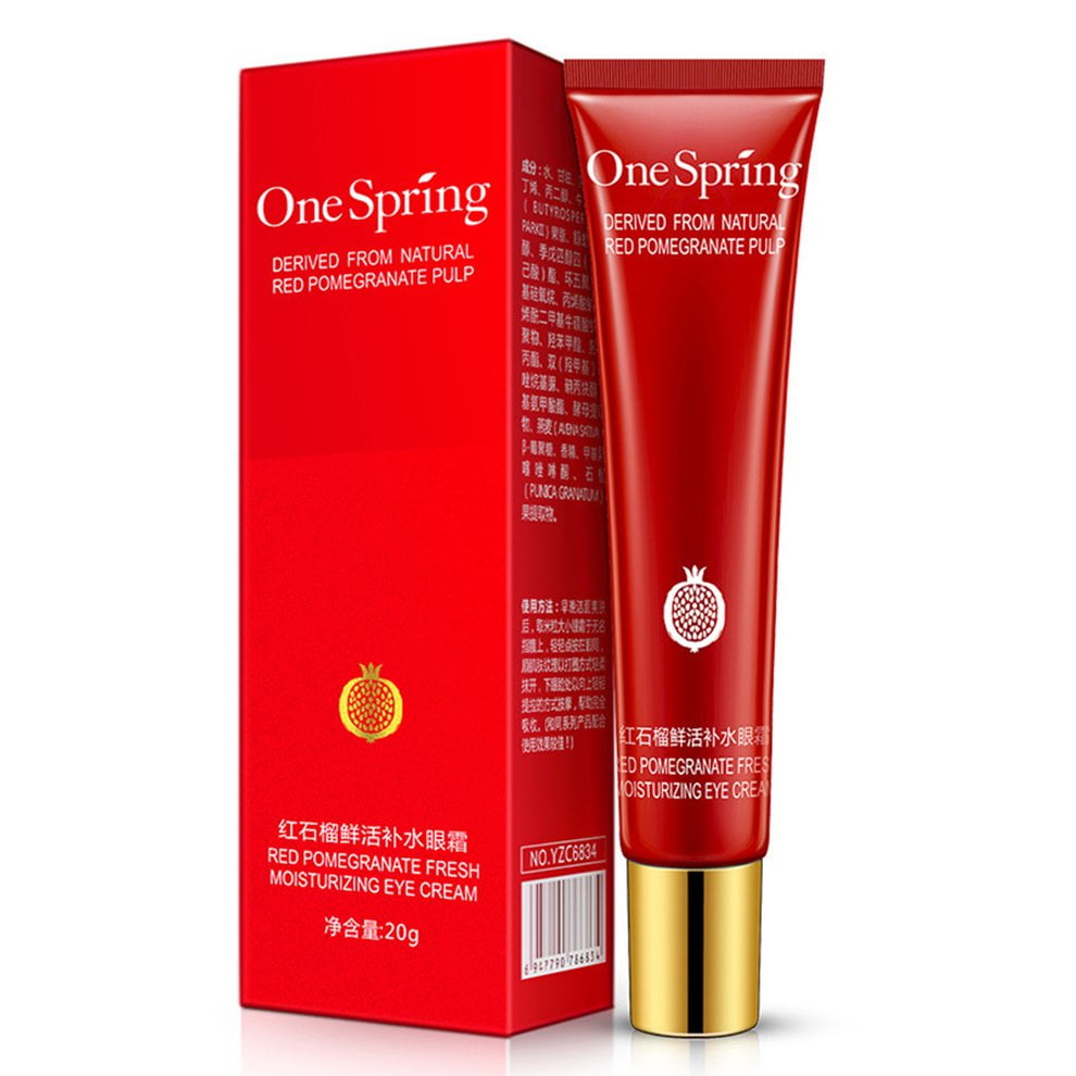 Red Pomegranate Hydrating Eye Cream Moisturizing Firming Cream Eye Care Face Anti Aging Dark Circles Eye Bags Instant Walmart Canada