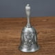 thumbnail image 2 of Methold Campana de mano vintage Campana de metal clásica Campana de llamada retro Campana de juguete para niños Bar Pub Mostrador Campana de mano Cables de audio/vídeo No.2, 2 of 6