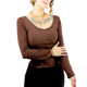 thumbnail image 1 of Sueter Ligero Dama Blusa Manga Larga Mujer Sueteres Sweaters UNITALLA, 1 of 5