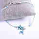 thumbnail image 4 of 1 Uds. Tobillera genérica con cuentas de estrella de mar y concha para mujer, pulsera de tobillo para playa de verano, sandalias descalzas, regalos de joyería Rojo Verde, 4 of 5