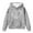 Grey, variant on Toddler Girls Hoodie Horse Print With Pocket Long Sleeve Casual Pullover Kids Sweatshirts Clothes With Pocket Size 4-5T