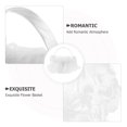 thumbnail image 3 of GOOHOCHY Bridal Shower Favor Basket Rustic Flower Basket With Handle For Celebration 1Set, 3 of 8