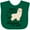 Green, variant on Inktastic Mimi's You Say Alpaca My Bags Boys or Girls Baby Bib