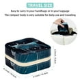 thumbnail image 5 of Taurus Constellation Travel Portable Square Jewelry Boxes Display Case - Travel Organizer for Girls and Women, 5 of 6