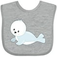 thumbnail image 3 of Inktastic Baby Seal Boys or Girls Baby Bib, 3 of 4