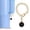N, variant on Letter Charm Accessories for Glass and Bottle Name ID Handle Tumbler Shape Identification Charms Ideal Thoughtful for Valentine's Day or Birthday