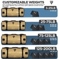 thumbnail image 4 of Bolsa eléctrica Sandbag RDX Fitness con pesas, 2,3 a 90,7 kg, 4 of 7