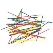 Schylling Pick Up Sticks Game for Classic Family Fun, Packaged in Wood Storage Box with Sliding Lid, Ages 7 and Up, 10