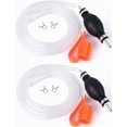 thumbnail image 1 of Siphon Hose Gasoline Siphon Pump Portable Widely Use Hand Fuel Pump Water Transfer Pump with PVC Hose, 1 of 7