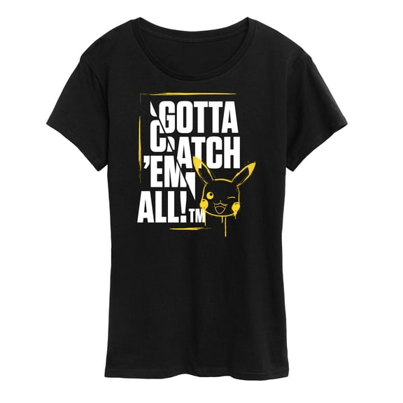 Pokémon - Gotta Catch Em All - Women's Short Sleeve Graphic T-Shirt