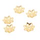 thumbnail image 5 of Paquete de 5 Tapas de de Plata de 6 Mm para Accesorios de Fabricación de Joyas Amarillo, 5 of 9