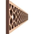 thumbnail image 3 of Ekena Millwork 46 3/8"W x 4"H x 3/8"T Resort Fretwork Moulding, Red Oak, 3 of 13