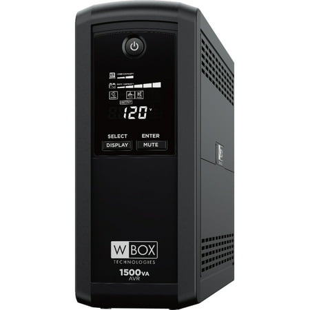 W Box Battery Back Up 1500VA/900W Line Interactive UPS price history on PriceWatchPro