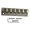 Color:Bronze, variant on 12 String Electric Guitar Bridge Fixed Metal Part for Repair Work