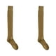 thumbnail image 1 of Minnieouse 1 par de calcetines de tubo largos por encima de la rodilla de Color sólido de estilo informal para acampar, medias cálidas de invierno gruesas Accesorios de disfraces Amarillo Minnieouse AP013478-01, 1 of 6