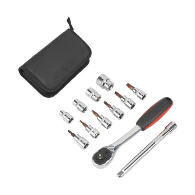 Conjunción de zócalo de trinquete Conjunto de accesorios para reparación de automóviles de servicio pesado Herramienta de extracción de puerta