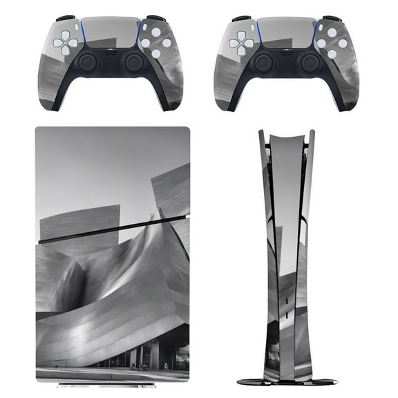 Skin Sticker for PS5 Slim Standard PS5 Pro Disc Digital Edition Console and Controllers Decals for Playstation 5 (Concert Hall ,PS5 Pro Standard)