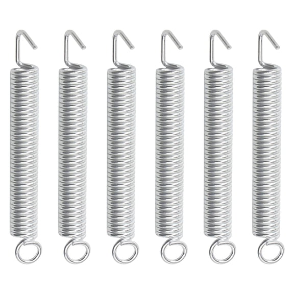 LEORX Guitar Accessories Kit Enhance Sensitivity Electric Guitar Spring 6Pack Silver Iron For Maintenance