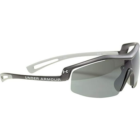 Under Armour Draft Photochromic Sport Sunglasses, Satin Carbon Frame/Gray Lens, one size