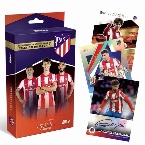 Set Oficial de Cartas Coleccionables Topps Atlético de Madrid