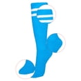 thumbnail image 4 of Basico Womens Thick Comfortable Soft Fuzzy Cozy Calf High Winter Plush Socks 6 Pairs (Stripes), 4 of 5
