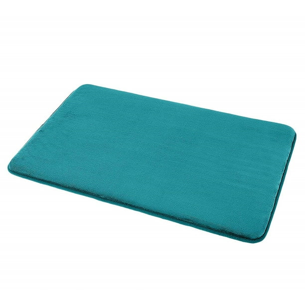 Garden Home Memory Foam Bath Mat Washable 16x22 All Purpose Emerald ...