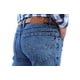 thumbnail image 3 of Pantalón de mezclilla rígida John Silver  Corte recto tipo vaquero Color azul barrido, 3 of 3