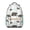 Beige-5, variant on Hen and Butterfly Design Student Backpack - Waterproof Durable Bag with Rooster Print & Adjustable Straps