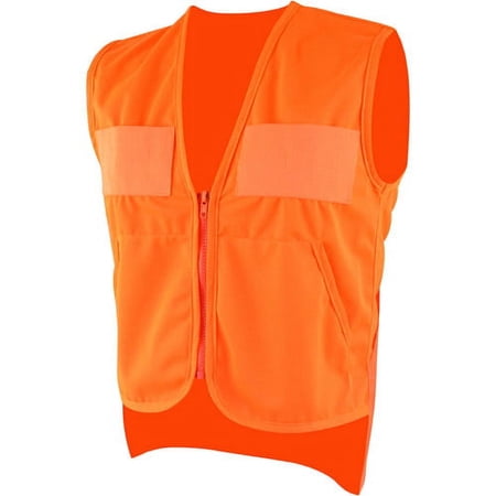 QuietWear Youth Hunting Vest with Game Bag Blaze