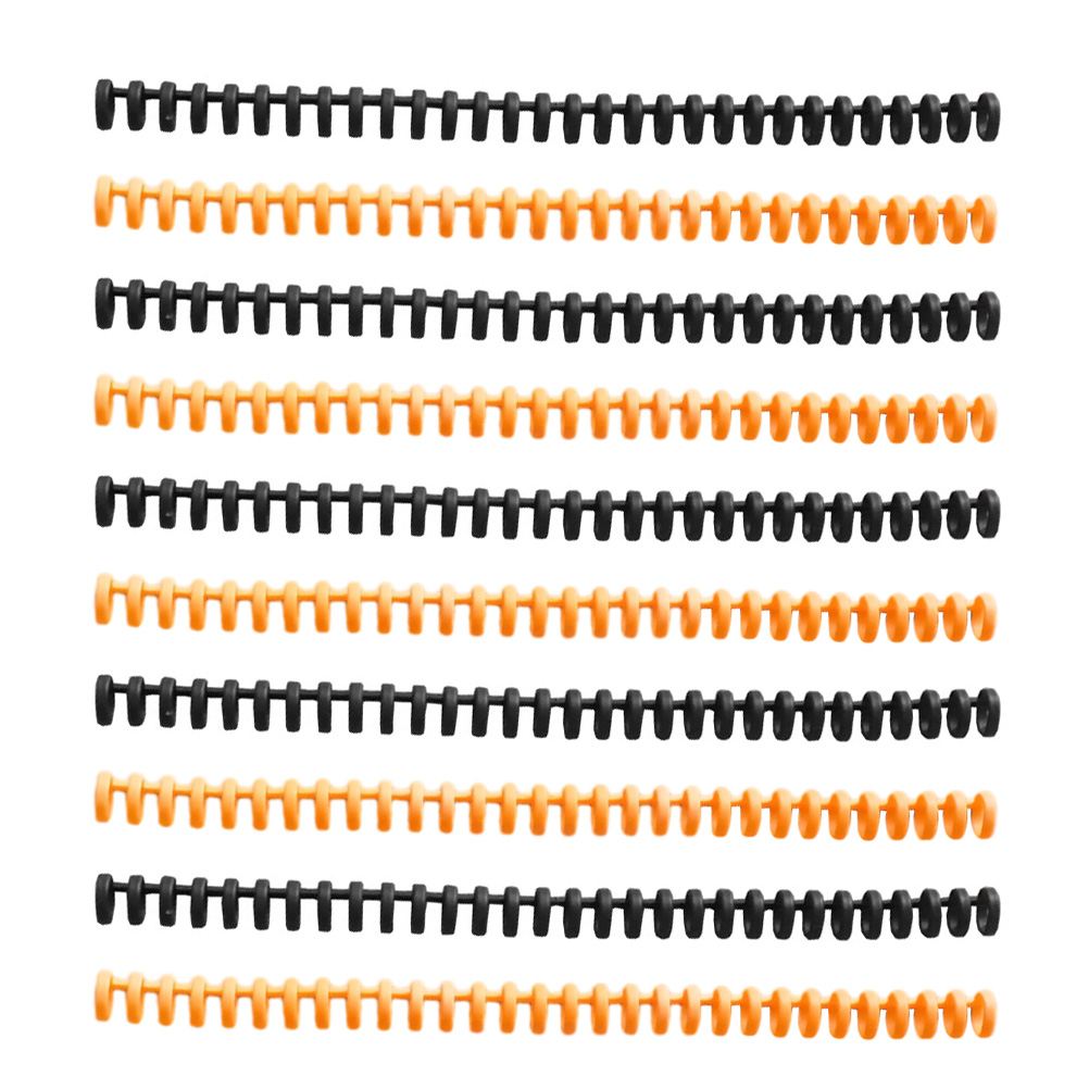 NUOLUX Binder Rings Binding Wire Spines Book Leaf Loose Coils Spiral