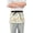 Cartoon Simple Daisies, variant on Cartoon Big Eye Owls Server Apron with 3 Pockets Waterproof Waitress Waist Short Apron for Man Woman 12 Inches