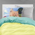 thumbnail image 2 of ""Caroline'S Treasures 7509Pillowcase Wheaten Terrier Funda De Almohada Estándar De Tela Que Absorbe La Humedad Con Revestimiento Suave, Grande, Multicolor"", 2 of 2