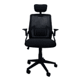 thumbnail image 3 of Silla de Oficina Gerencial con respaldo ergonómico, cabecera Negra, 3 of 8