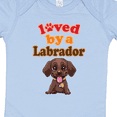 thumbnail image 4 of Inktastic Labrador Chocolate Lab Boys or Girls Baby Bodysuit, 4 of 5