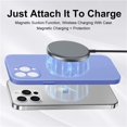 thumbnail image 3 of Pour Apple iPhone Étui 16 15 Pro Max Silicone Liquide pour Magsafe Protection de Téléphone 14 13 12 Plus Mini Funda Accessoire, 3 of 3