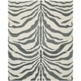 thumbnail image 2 of SAFAVIEH Cambridge Leah Geometric Wool Area Rug, Ivory/Dark Gray, 8' x 10', 2 of 8