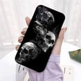 thumbnail image 1 of Funda de teléfono de calavera de terror, carcasa de silicona suave para iphone 14, 13, 12, 11 Pro, Mini, XS MAX, 8, 7, 6 Plus, X, 2020, XR Fivean unisex, 1 of 2