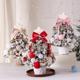 thumbnail image 5 of PE Flocked White Mini Christmas Tree Kit: Add a Touch of Magic to Your Holiday Decor., 5 of 6