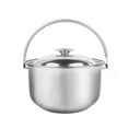 thumbnail image 1 of Olla de acero inoxidable antiadherente para cocinar sopa, ensalada, etc., 1 of 7