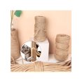thumbnail image 1 of 10m Natural 6mm Jute Rope for Cat Scratching Post, Tree Replacement, and DIY Decoration - Durable and Thick Sisal Twine for Cat Scratching Toy, 1 of 5