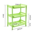 3 Layer Square Triangular Corner Storage Organizing Caddy Stand for