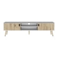 thumbnail image 2 of TV Stand with Dual - tone Design and Storage / Perfect for 60 - 69 inch TVs at Home, 2 of 4