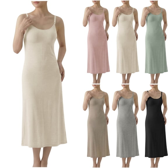 QSXADF Maternity Nursing Nightgown For Breastfeeding Nursing Friendly Solid Color Maternity Spaghetti Strap Summer Casual Women's Dresses Vacation Dress